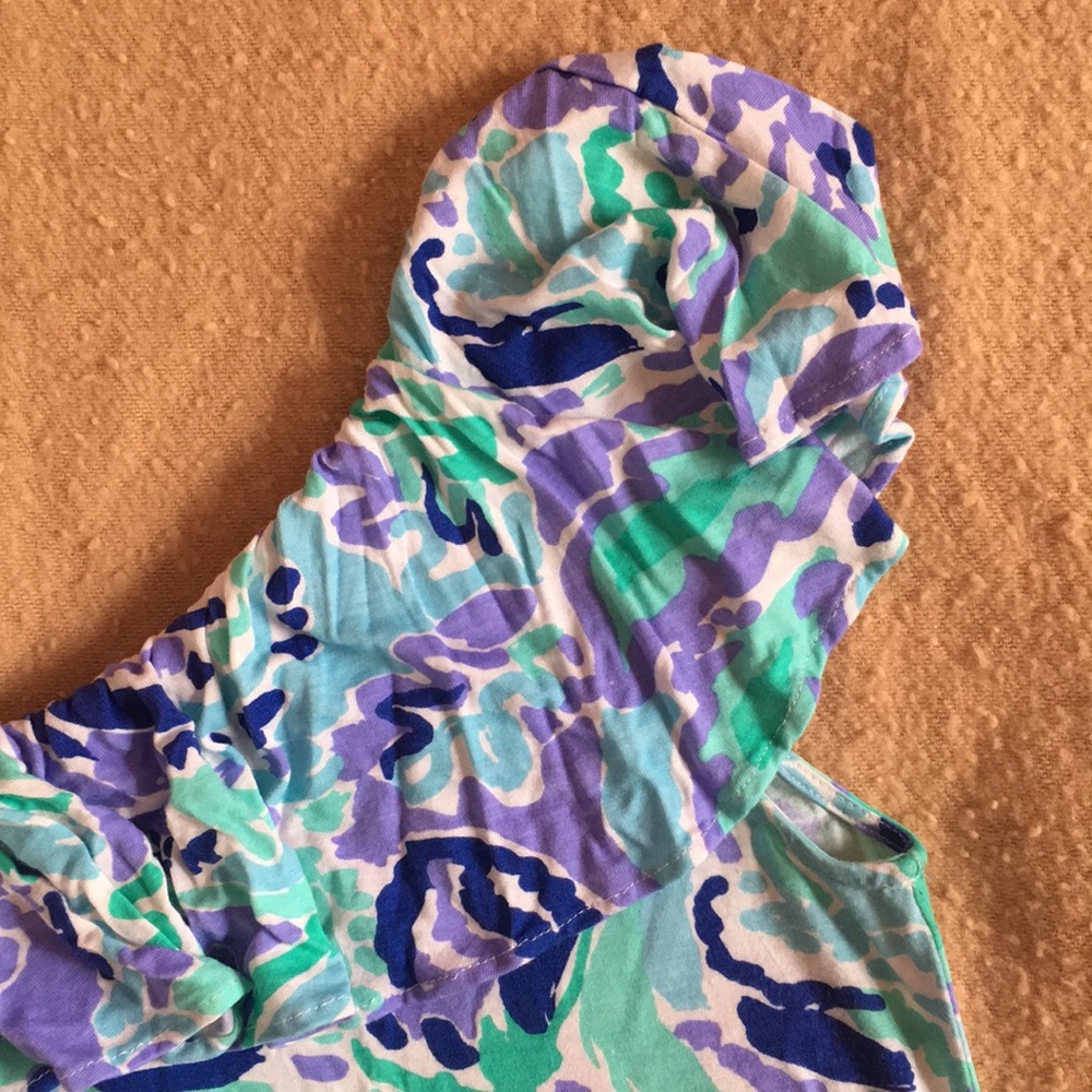 Lily Pulitzer One-Shoulder Top